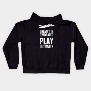 Gravity | Funny Ultimate Frisbee Player Kids Hoodie